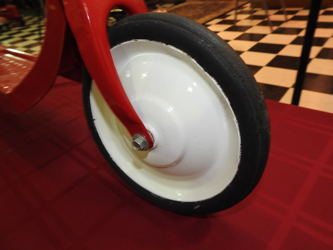 Restored Red WestCoaster Scooter - 3