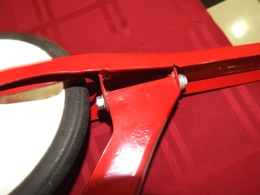 Restored Red WestCoaster Scooter - 8