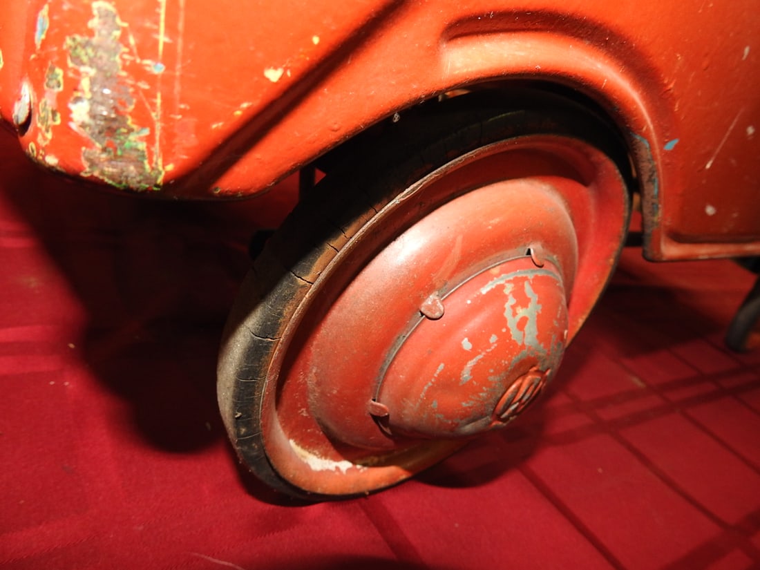 Vintage Murray Pedal Car "LEVI" Hood - 11