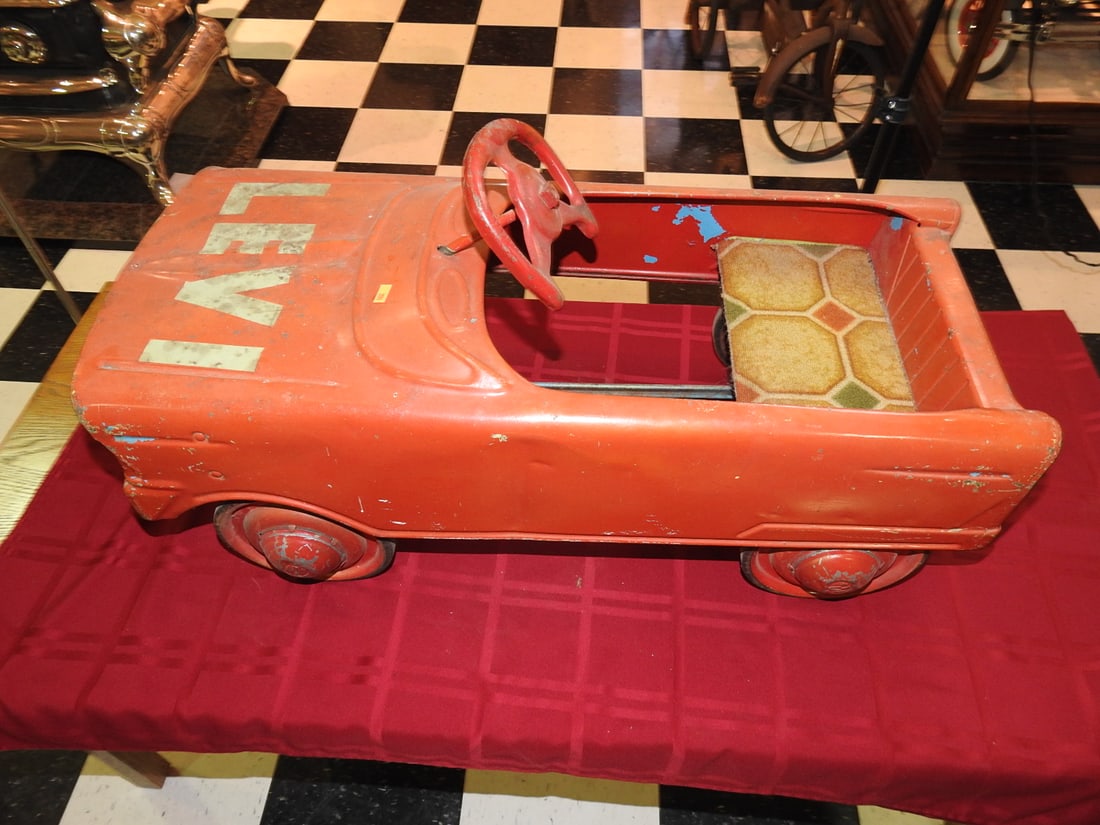 Vintage Murray Pedal Car "LEVI" Hood (1 of 11)