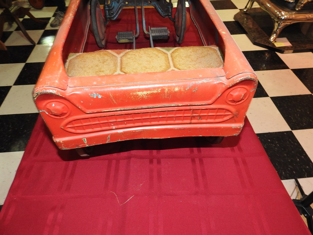 Vintage Murray Pedal Car "LEVI" Hood - 5