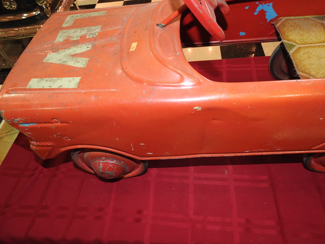 Vintage Murray Pedal Car "LEVI" Hood - 6