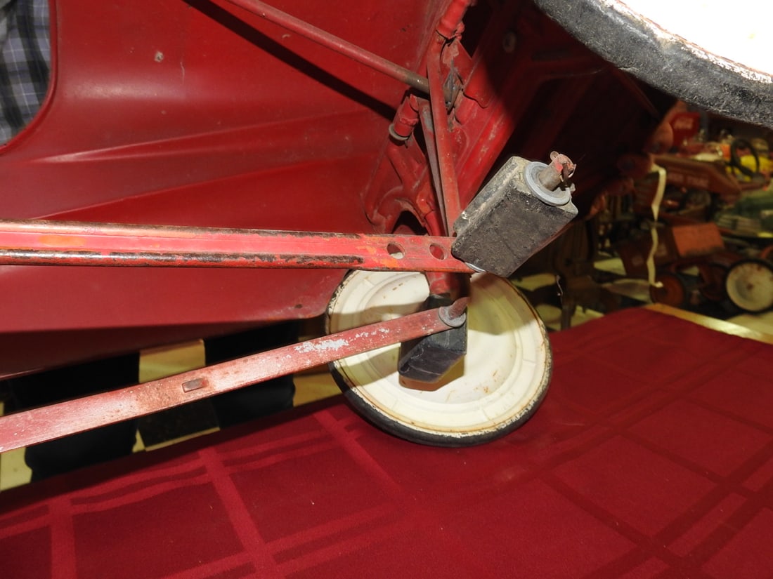 1950s Murray City Fire Dept Pedal Car - 11