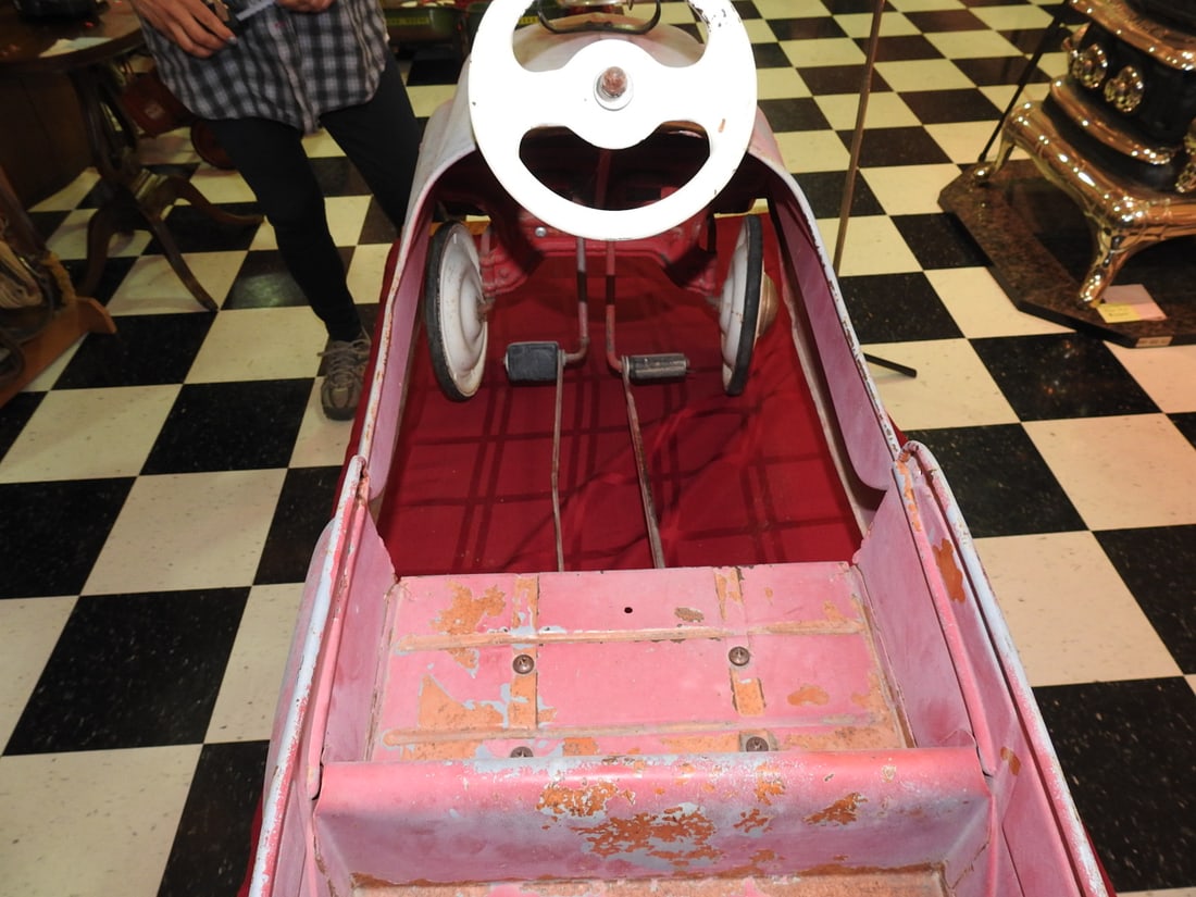 1950s Murray City Fire Dept Pedal Car - 4