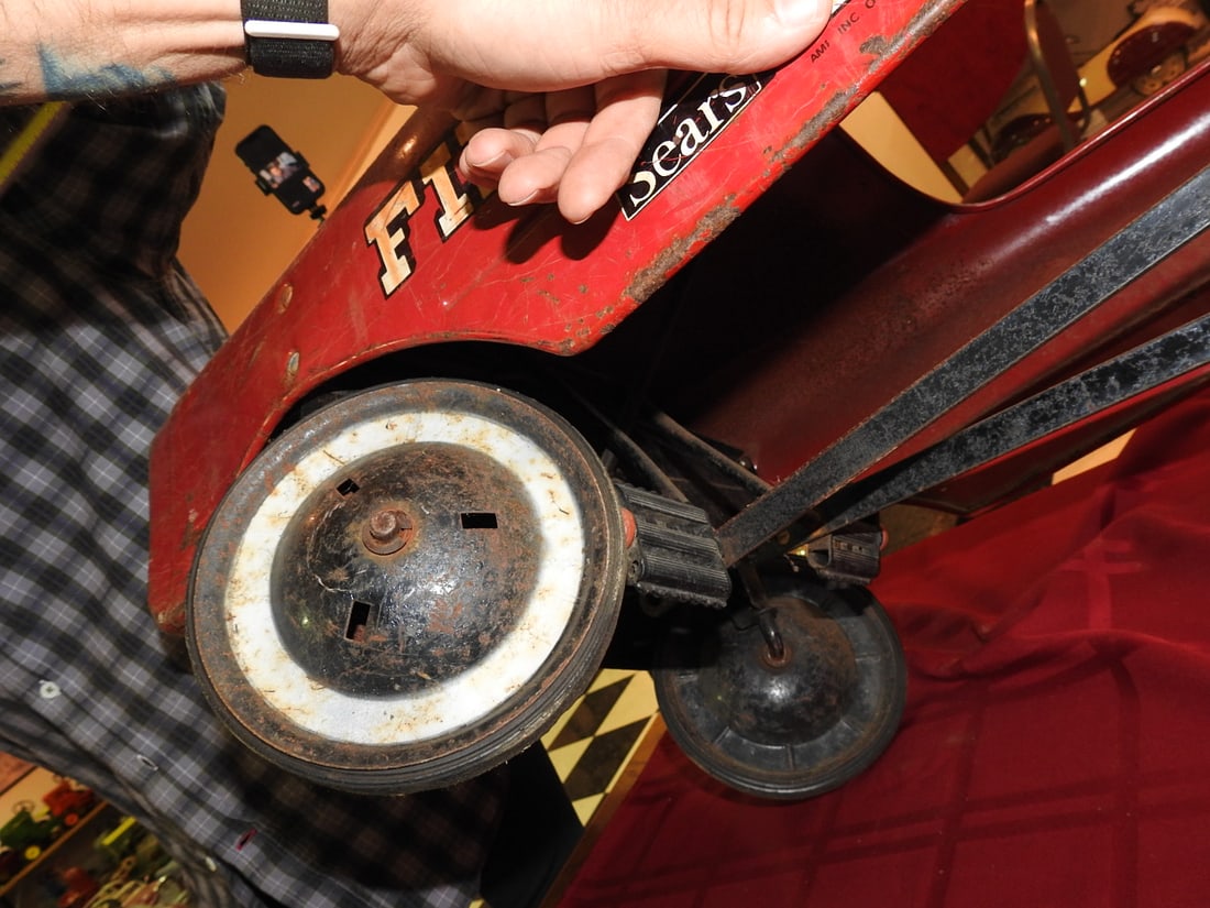 Fire Fighter Sears No. 508 Pedal Car - 13