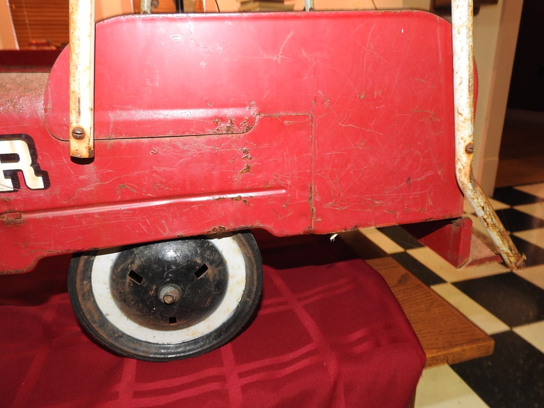 Fire Fighter Sears No. 508 Pedal Car - 3