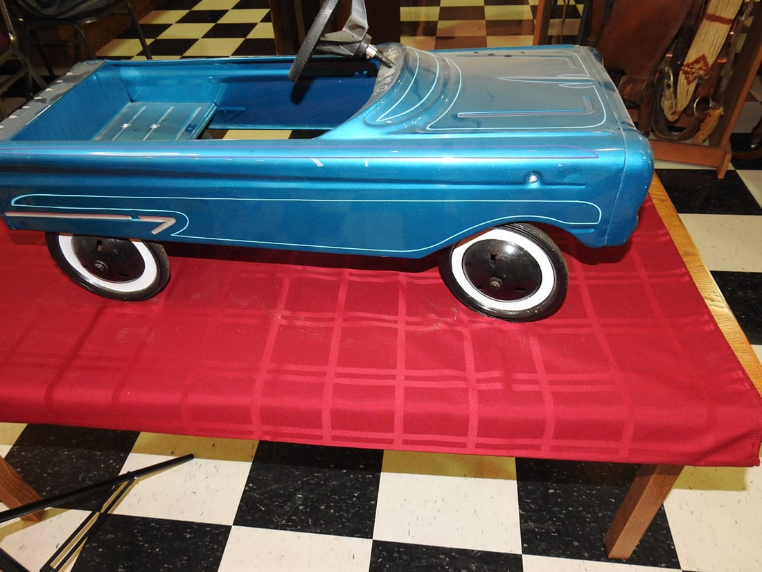 Custom-Painted Ford Falcon Pedal Car - 4