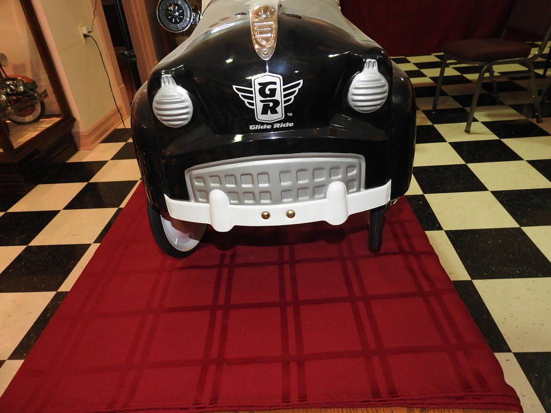 Burns Novelty Glide Ride Highway Patrol Pedal Car - 3
