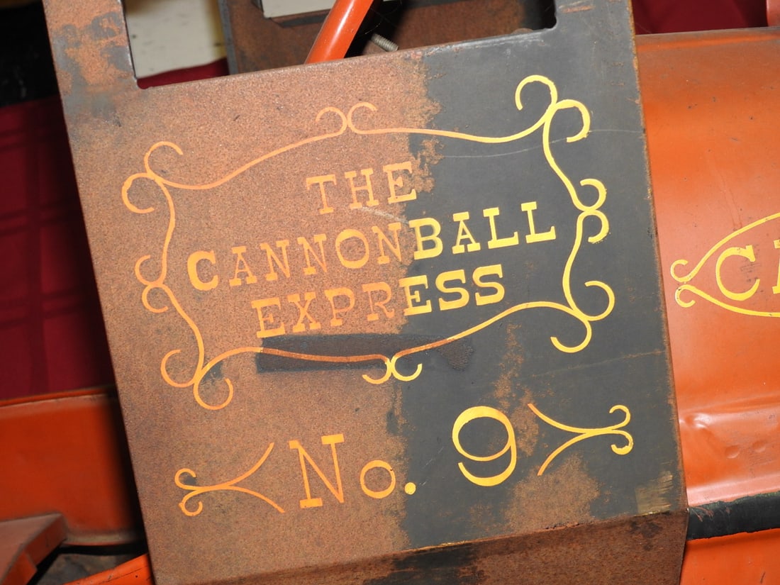Garton Casey Jones Cannonball Express No. 9 Pedal Train - 5