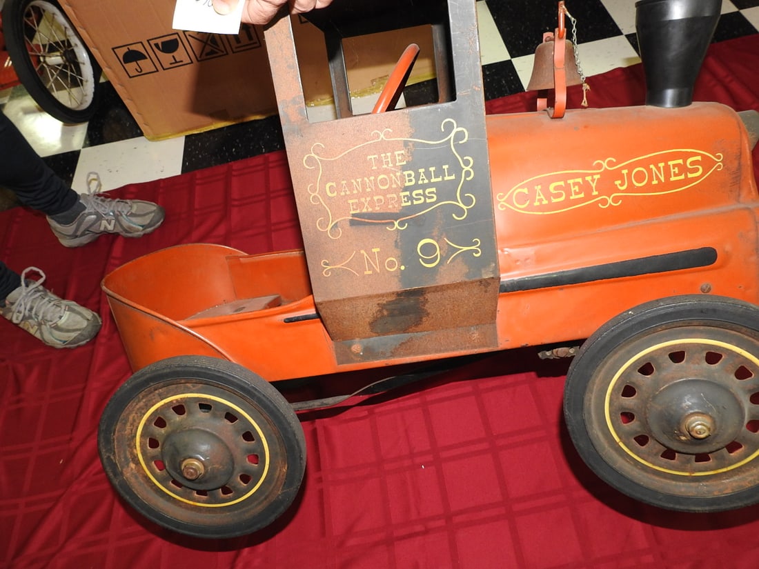 Garton Casey Jones Cannonball Express No. 9 Pedal Train - 7
