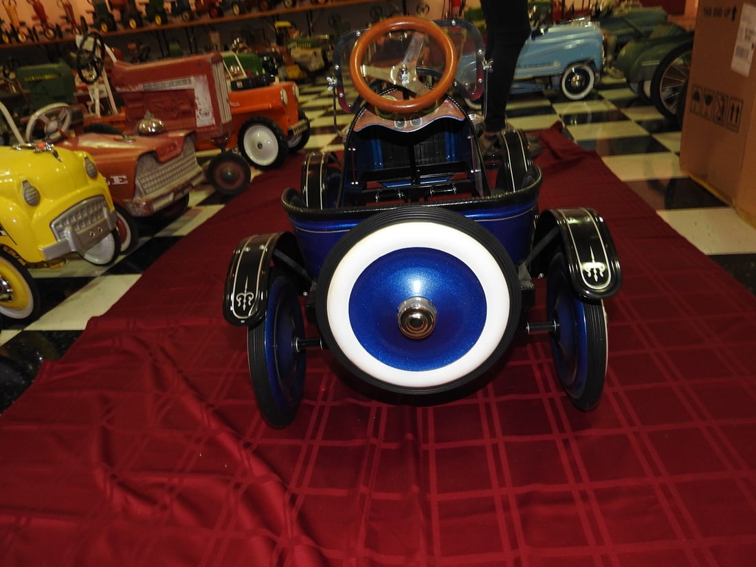Limited Edition Blue Model T-Style Pedal Car - 4