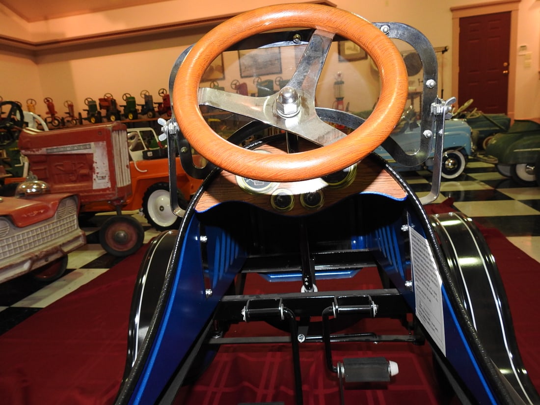 Limited Edition Blue Model T-Style Pedal Car - 6