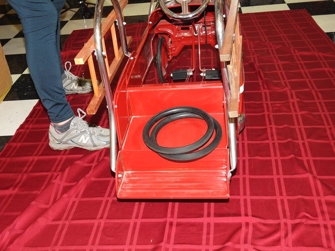 Limited Edition Fire Dept. Engine No. 9 Pedal Car - 3