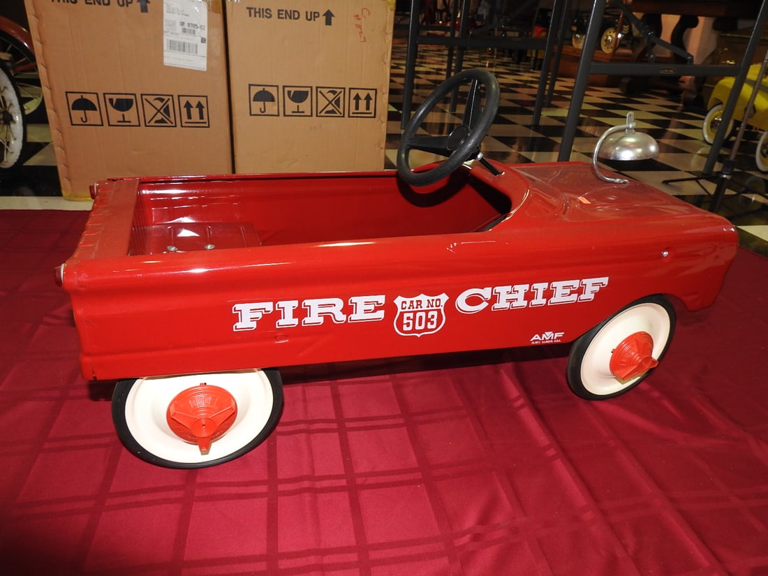 Limited Edition AMF Fire Chief No. 503 Pedal Car - 5
