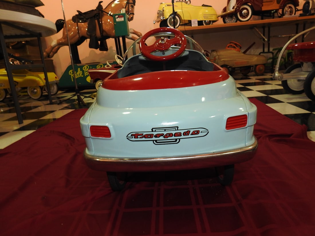 Repainted 1949 Murray Torpedo Pedal Car - 4
