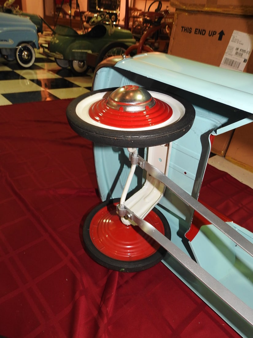 Repainted 1949 Murray Torpedo Pedal Car - 7