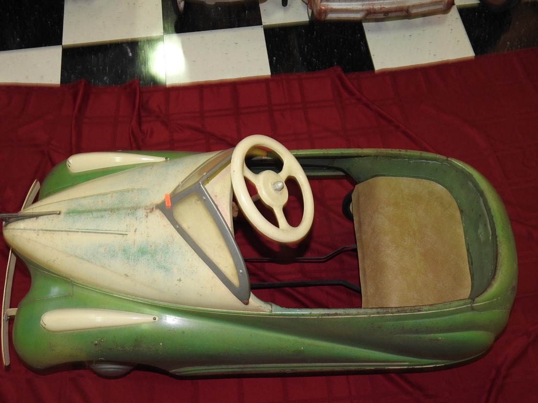 Steelcraft Lincoln Zephyr Pedal Car - 4