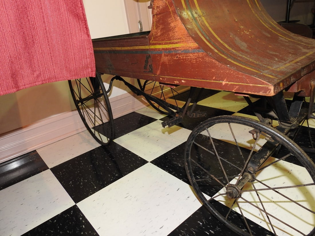 Antique Wire-Spoke Children’s Pedal Car - 4