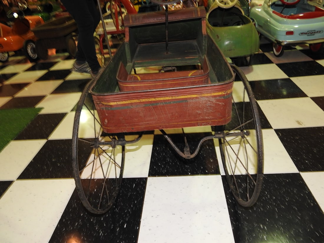Antique Wire-Spoke Children’s Pedal Car - 6