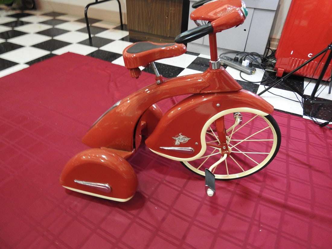 Restored Sky King Tricycle / Pedal Car (1 of 6)