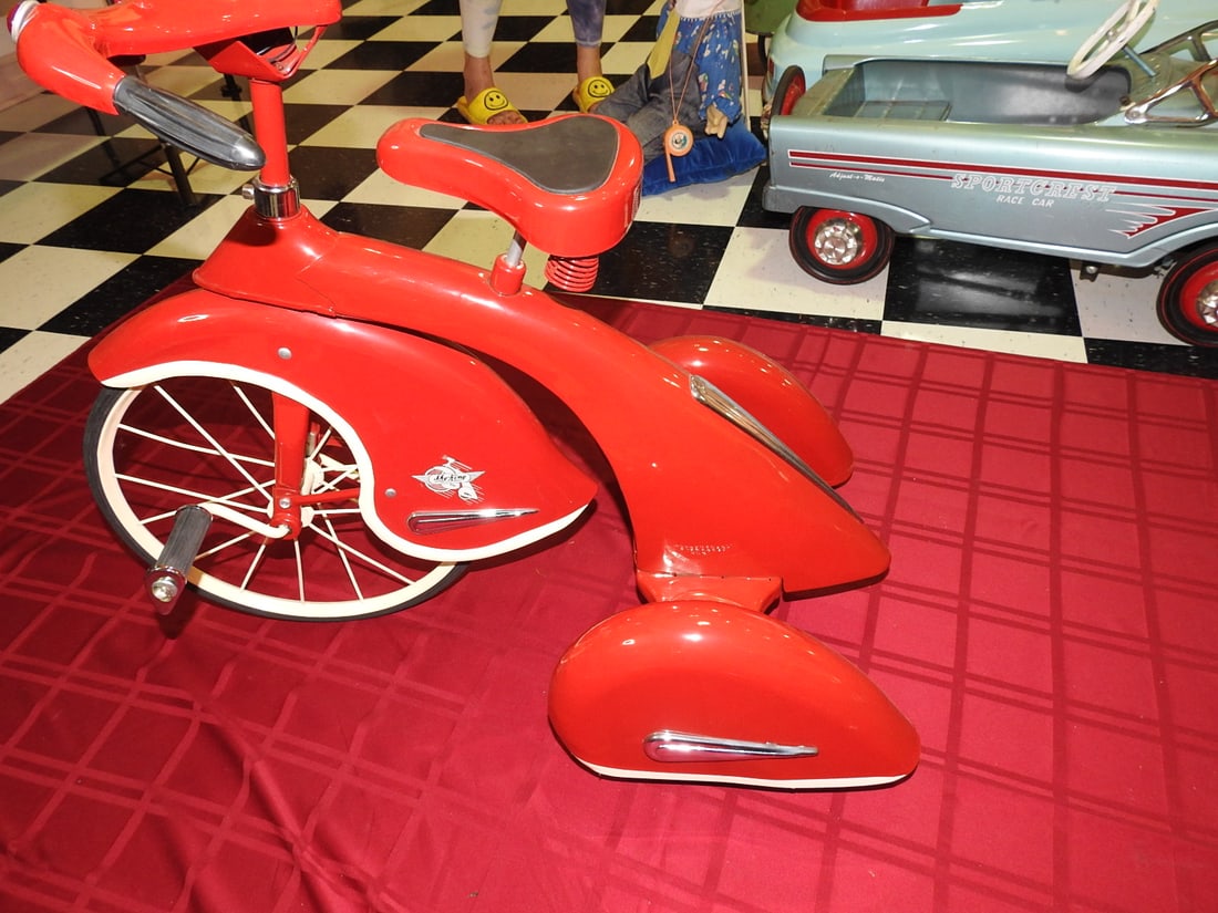 Restored Sky King Tricycle / Pedal Car - 5