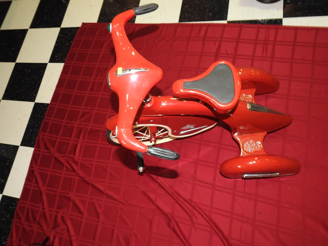 Restored Sky King Tricycle / Pedal Car - 6