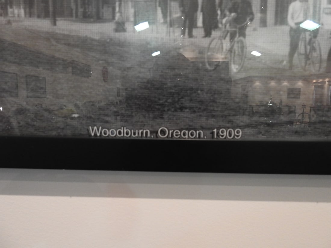 Framed Woodburn, Oregon 1909 Photograph - 3