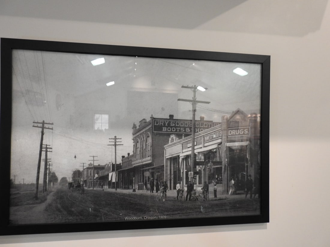 Framed Woodburn, Oregon 1909 Photograph - 4