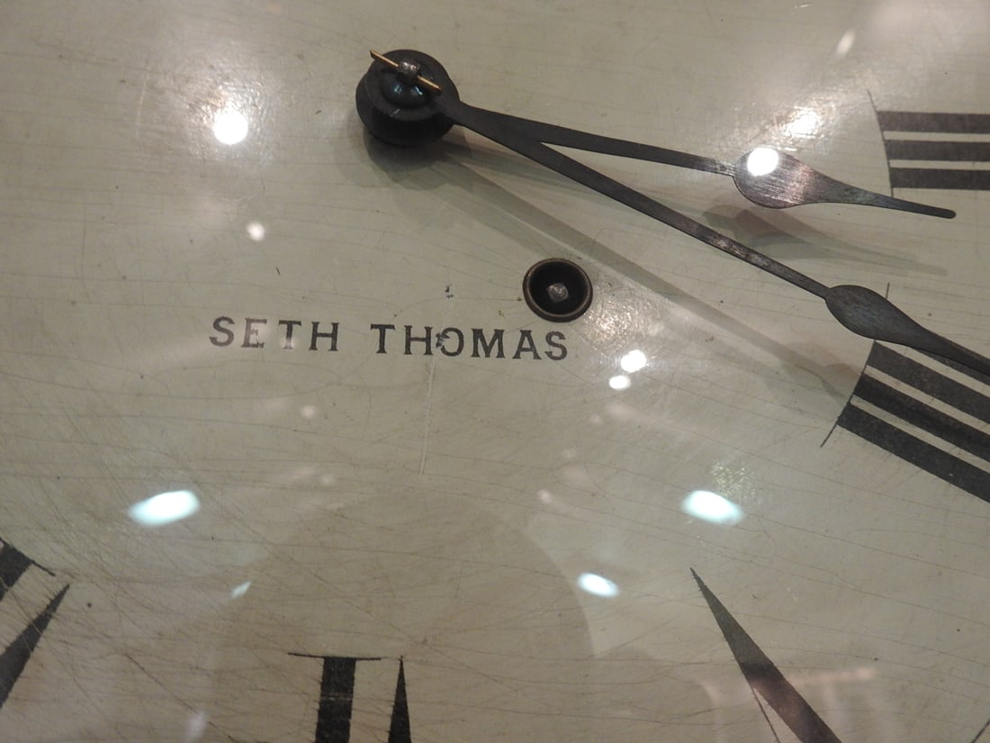 Seth Thomas Wall Clock with Purchased in 1977 with Receipt - 3