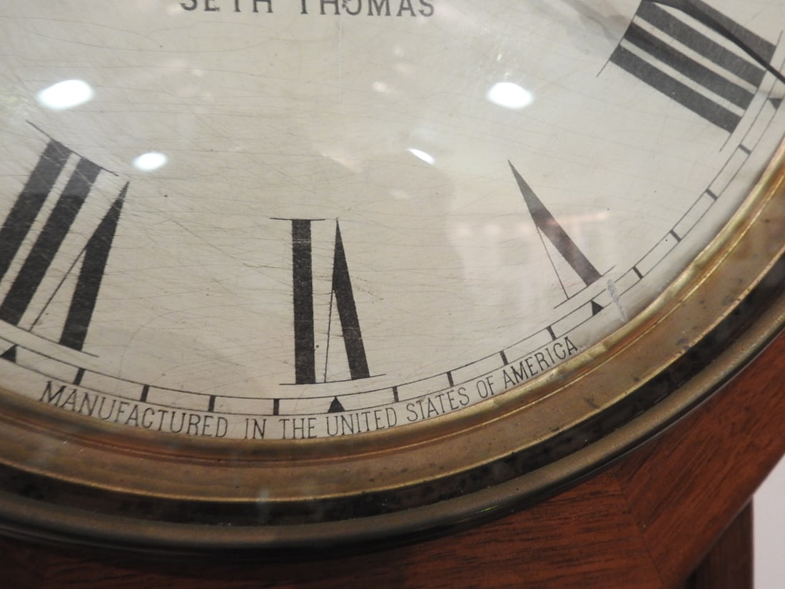 Seth Thomas Wall Clock with Purchased in 1977 with Receipt - 6