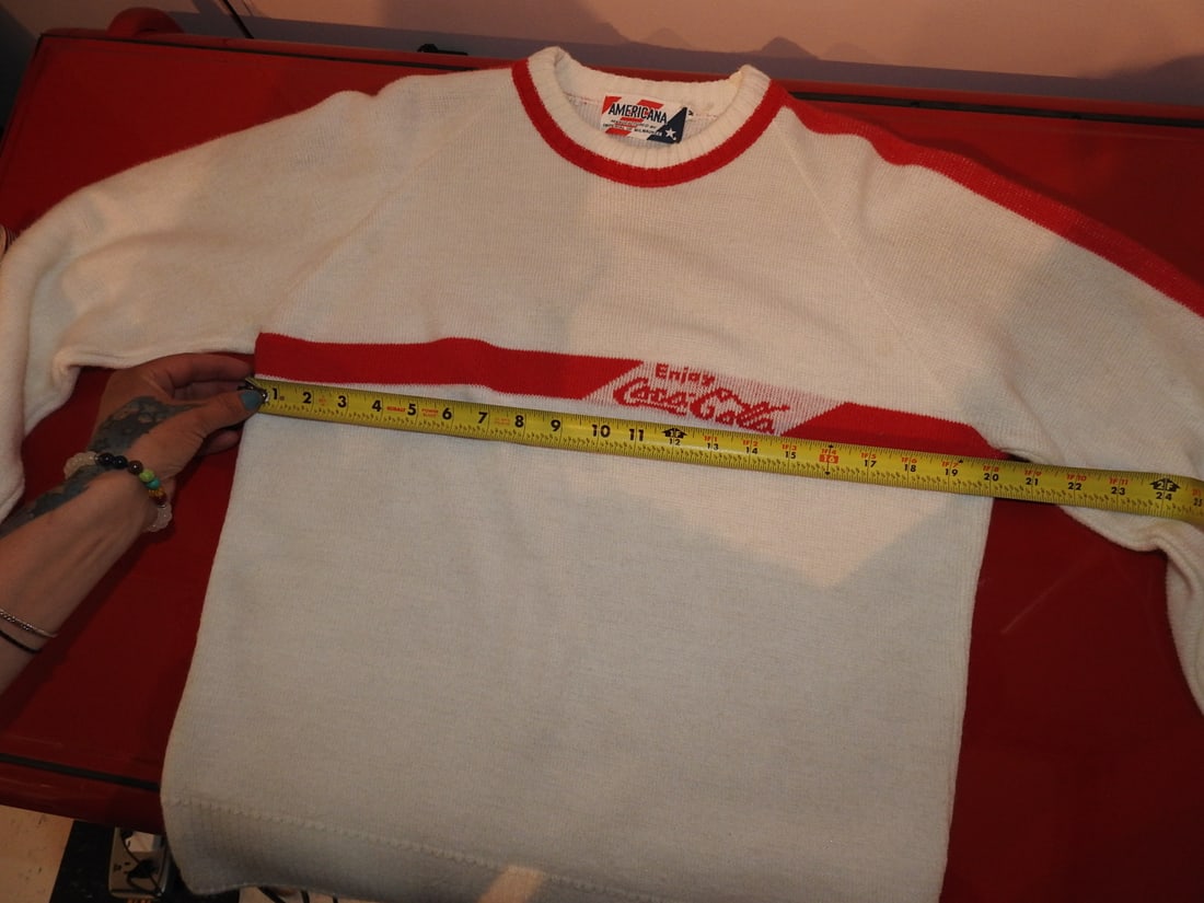 Vintage Coca-Cola Sweater, Size Medium - 4