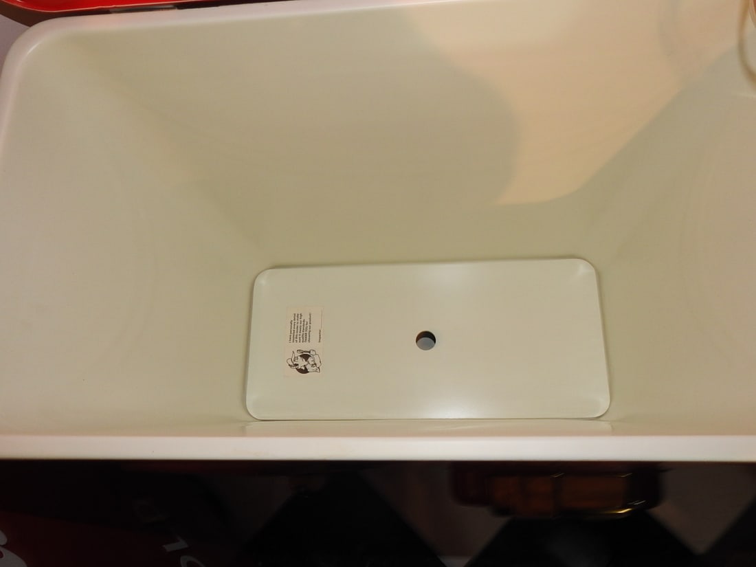 1992 Coca-Cola Nostalgia Plastic Cooler, Reproduction - 3