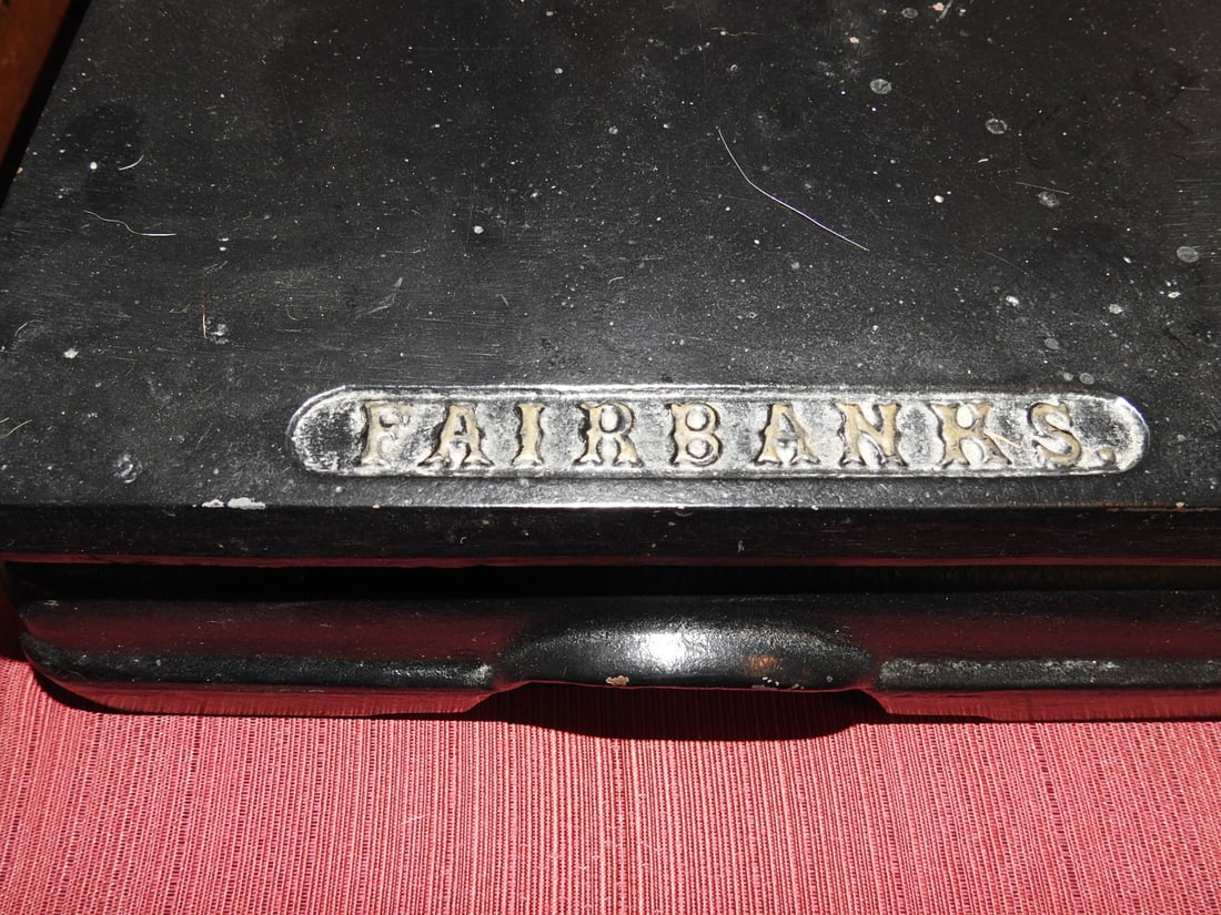 Fairbanks Black Platform Scale - 2