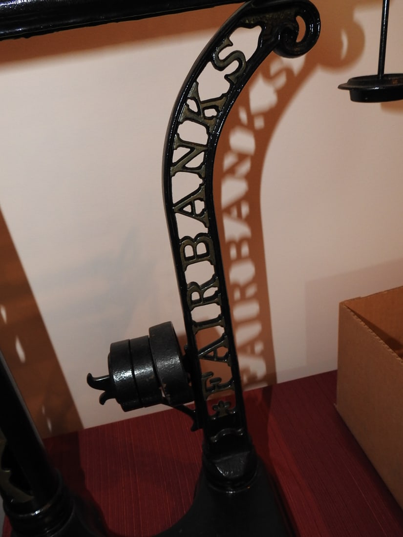 Fairbanks Black Platform Scale - 4