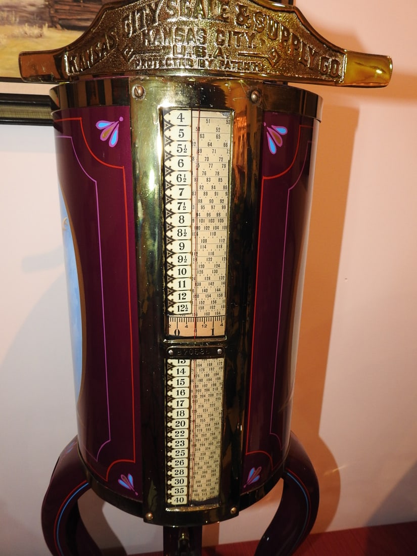 Restored Kansas City Scale, Maroon - 4