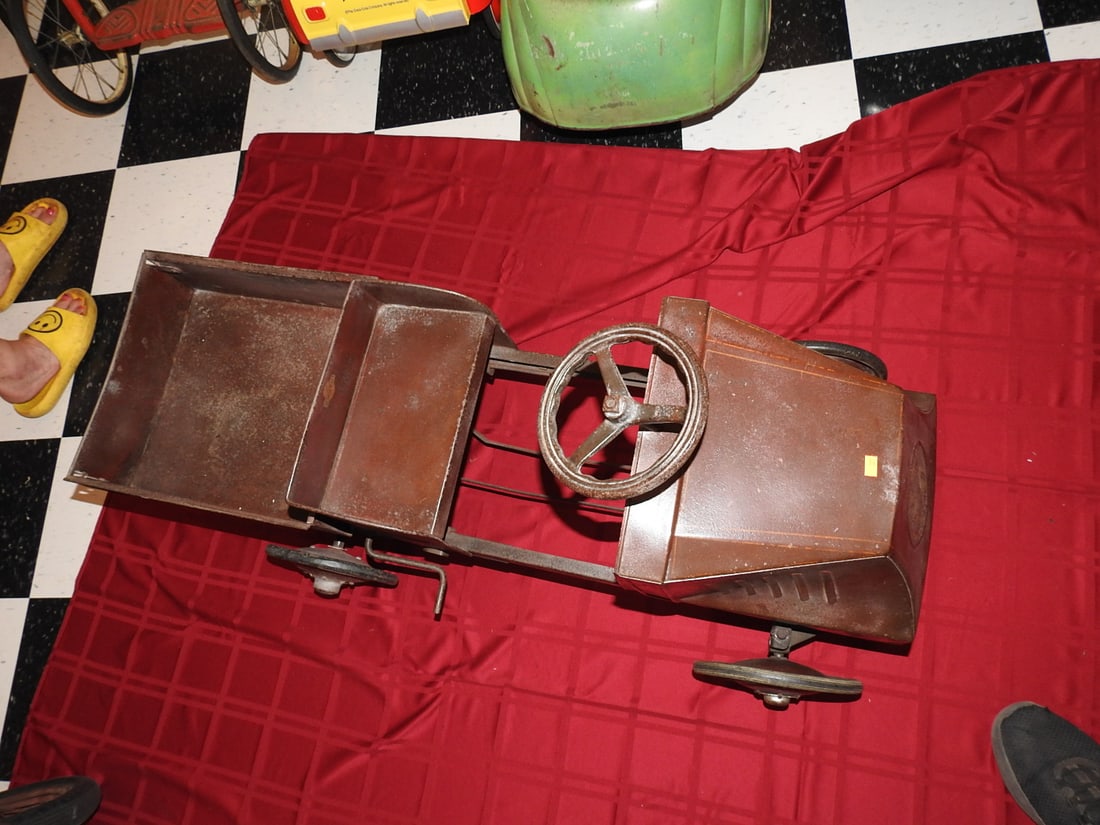 Vintage Mack Dump Truck Pedal Car - 2