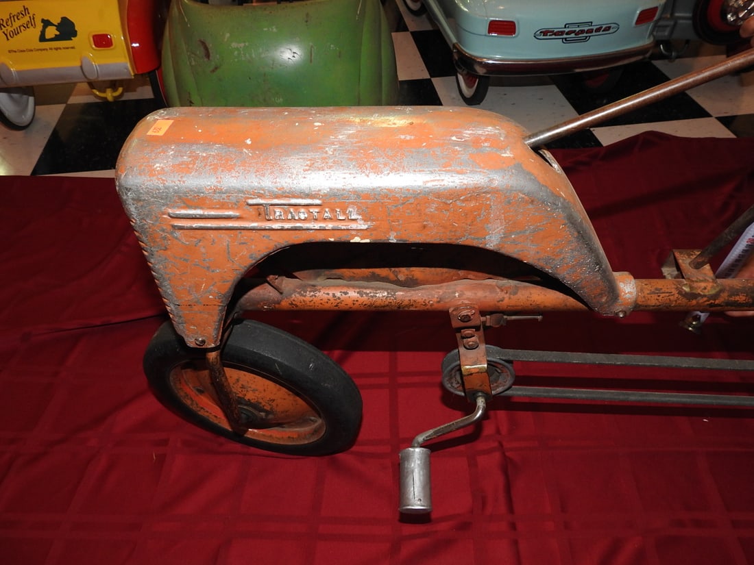 Vintage Tract-All Pedal Tractor - 2