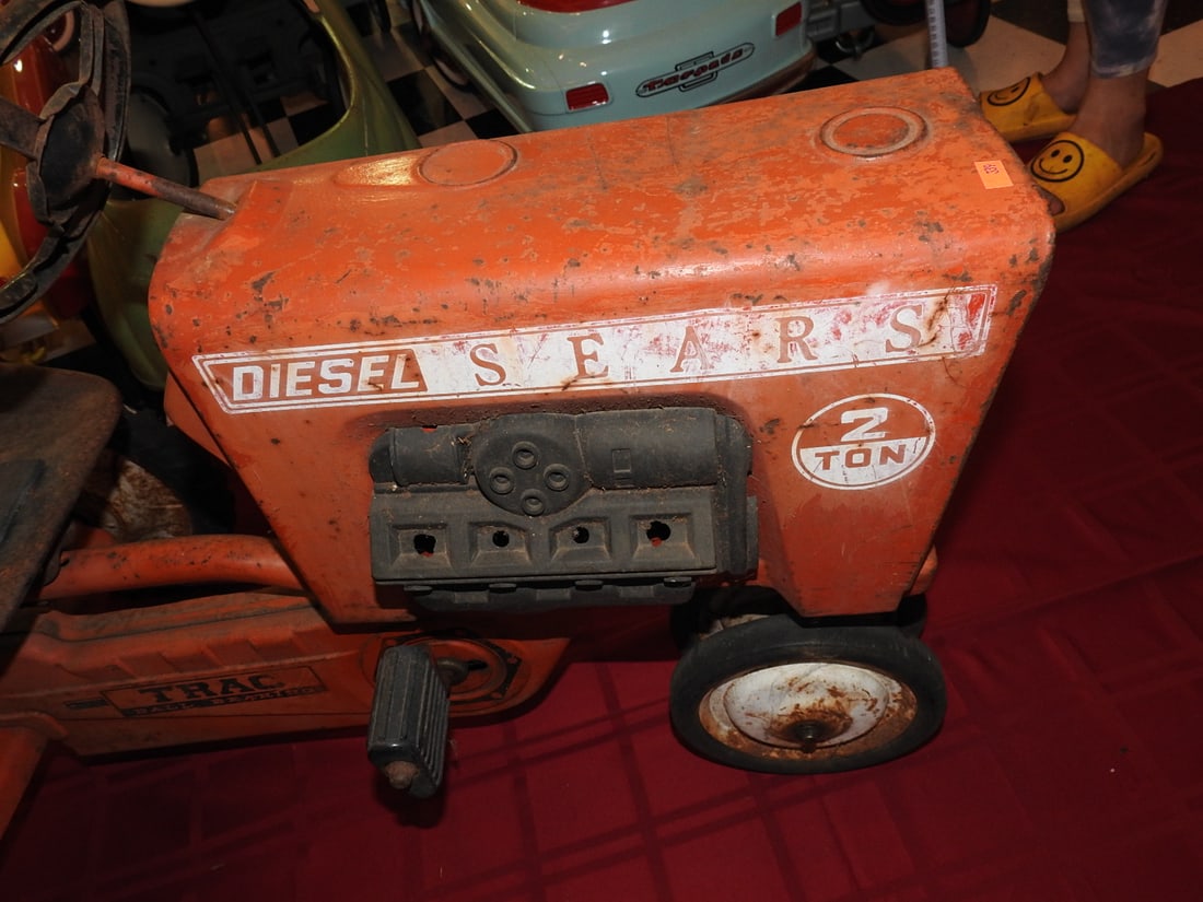 Sears Trac-2 Ton Diesel Pedal Tractor - 9