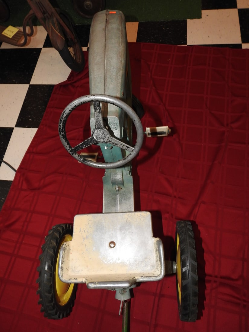 John Deere No. 10 Pedal Tractor with Trailer - 5
