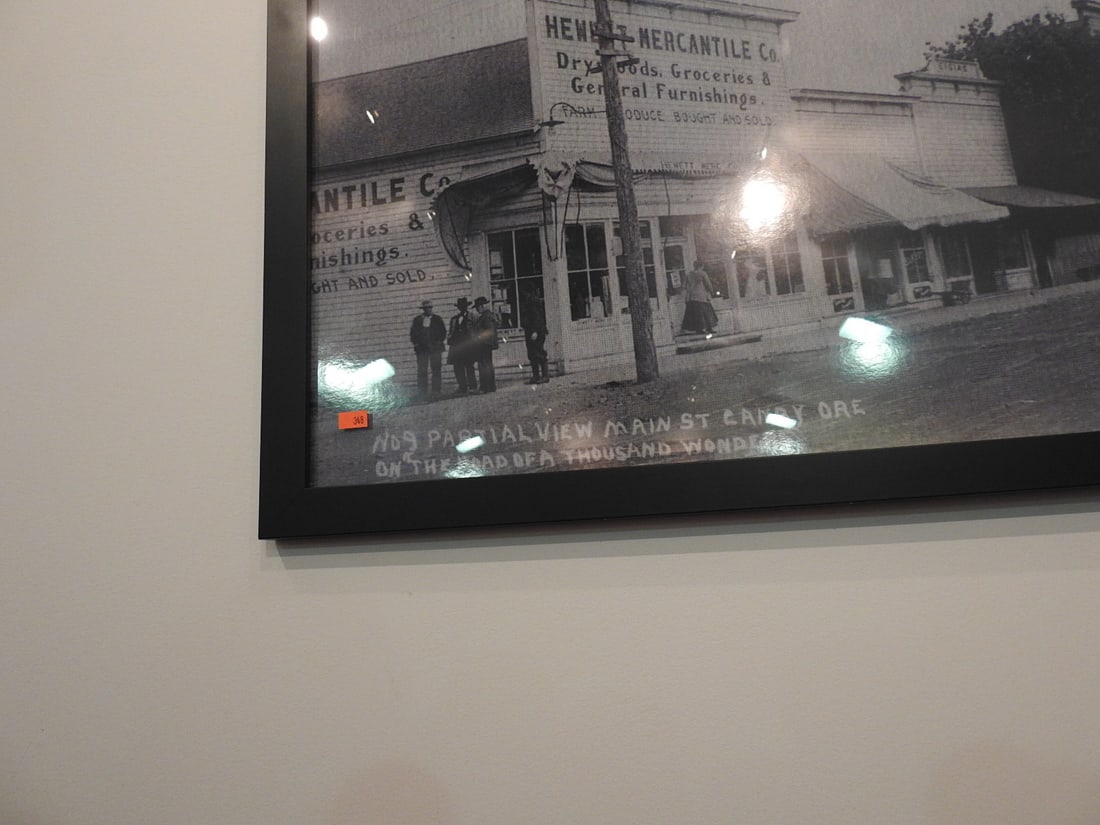 Framed Road of a Thousand Wonders Canby OR Main St Photo - 2