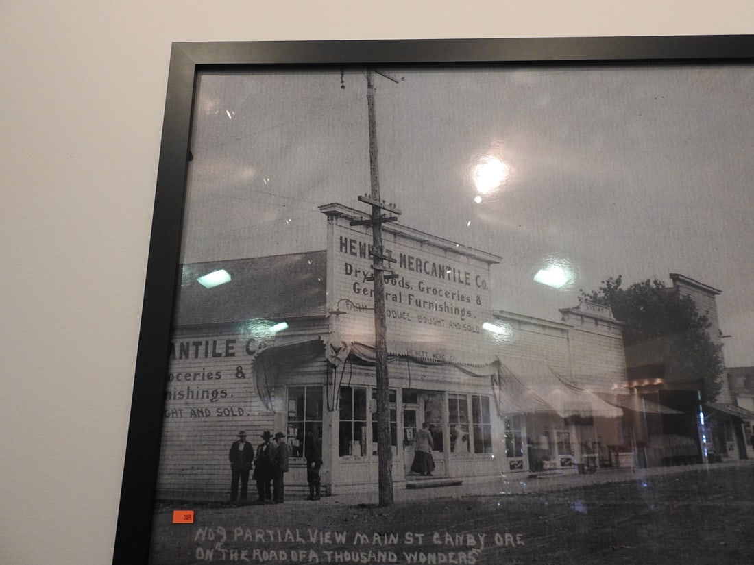 Framed Road of a Thousand Wonders Canby OR Main St Photo - 3