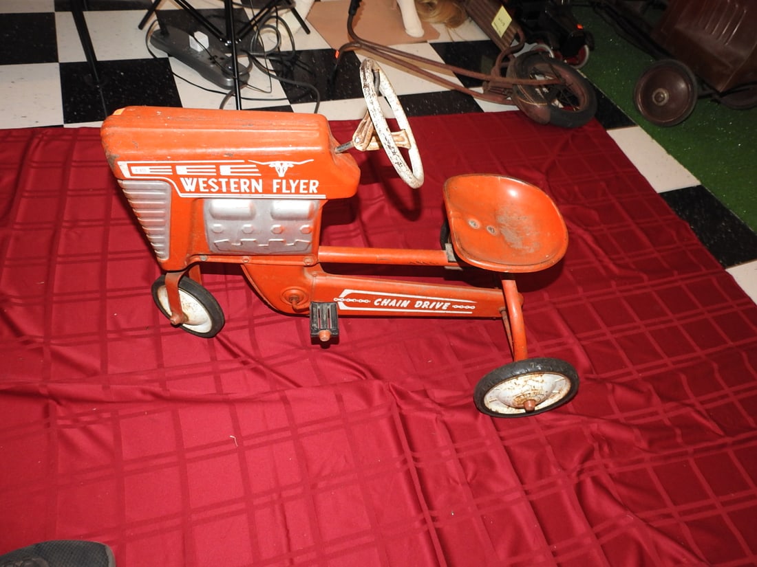 Western Flyer Chain Drive Pedal Tractor - 3