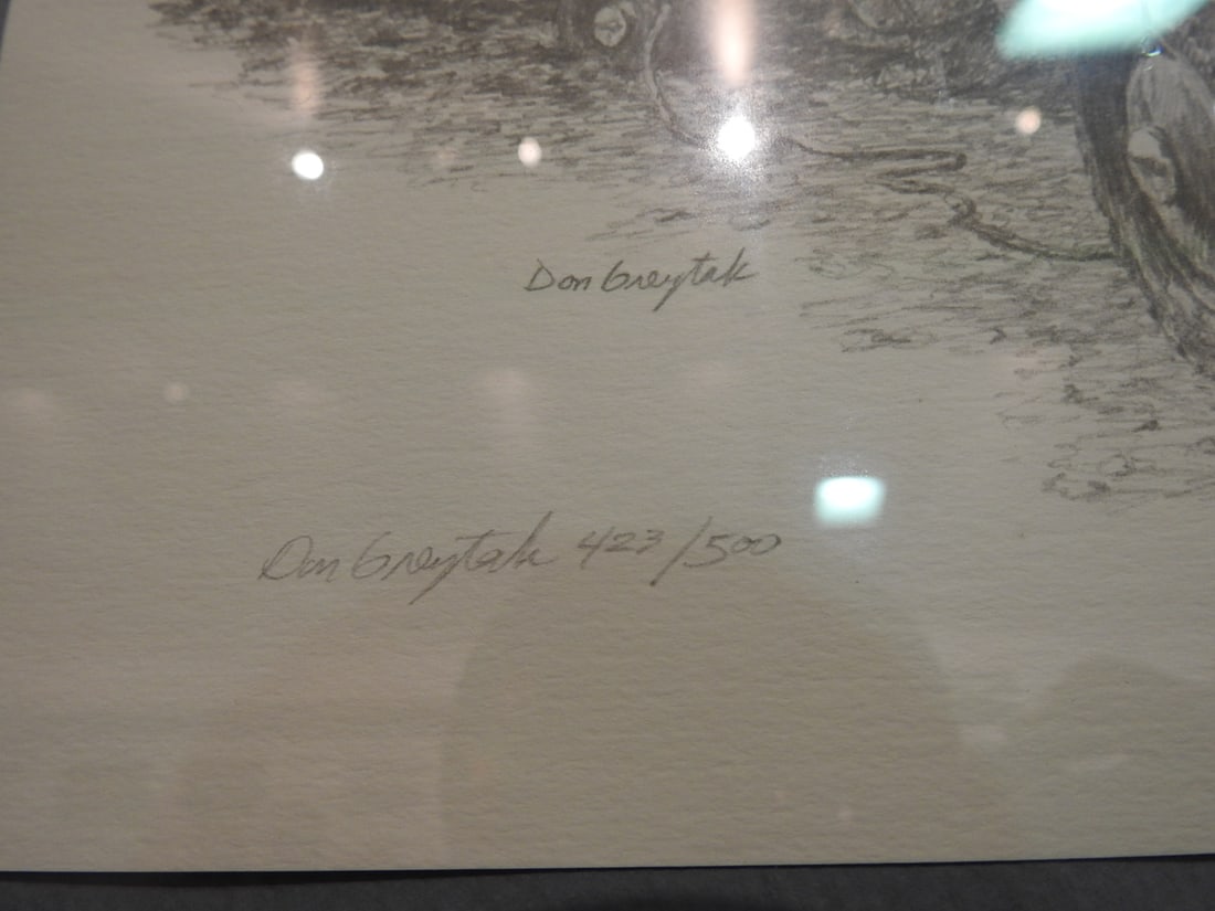 Framed Pencil Drawing by Dan Graytak - 2