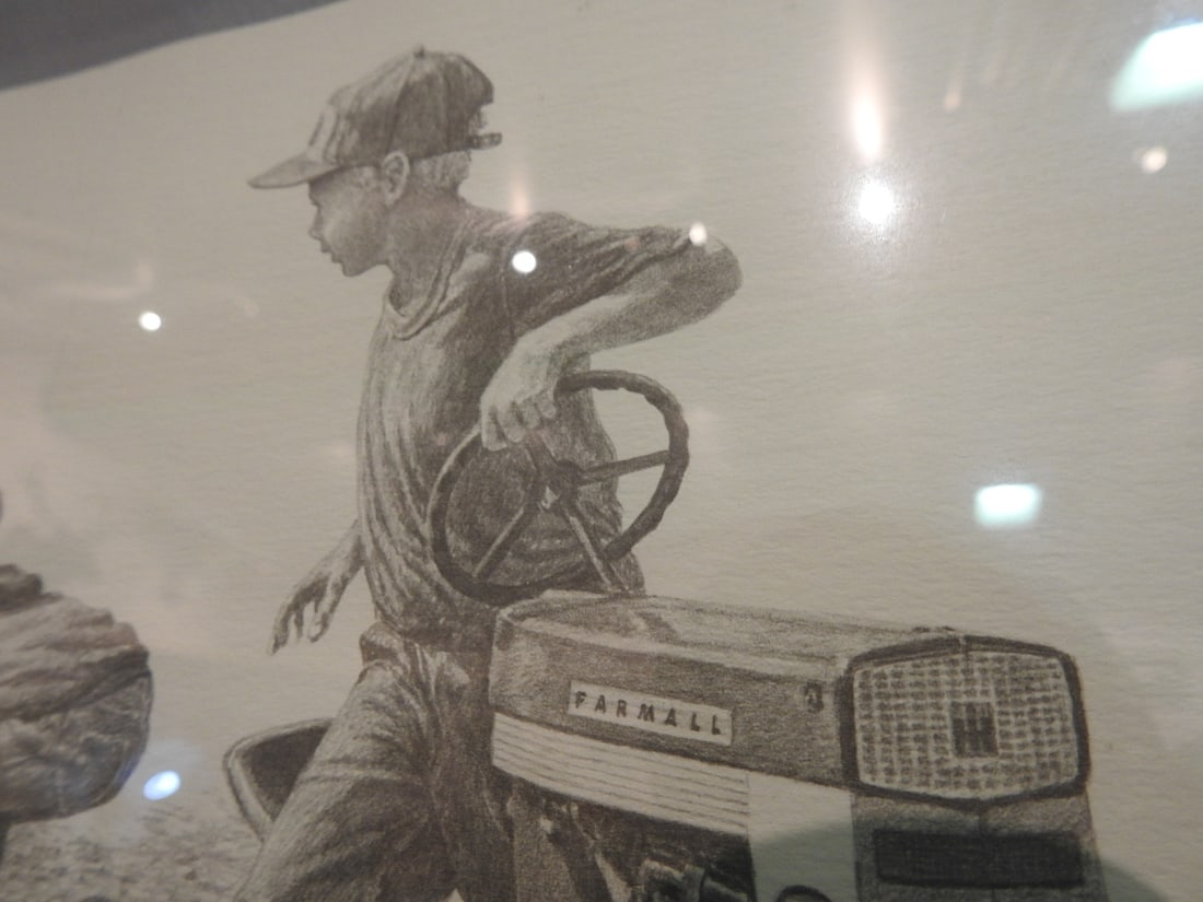 Framed Pencil Drawing by Dan Graytak - 4