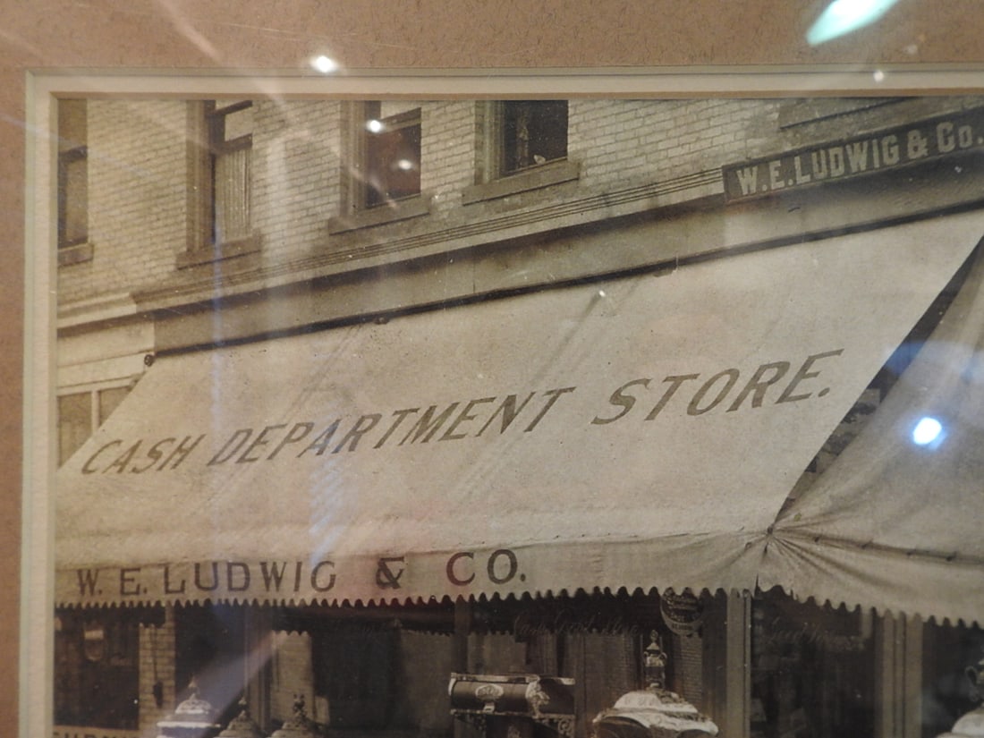 Framed Vintage Storefront Photograph - 4