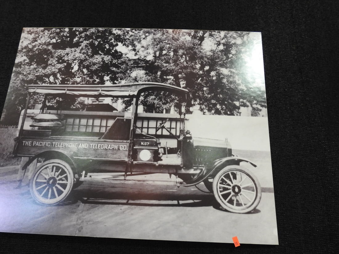 Framed Pacific Telephone & Telegraph Co. Photograph / Print - 3