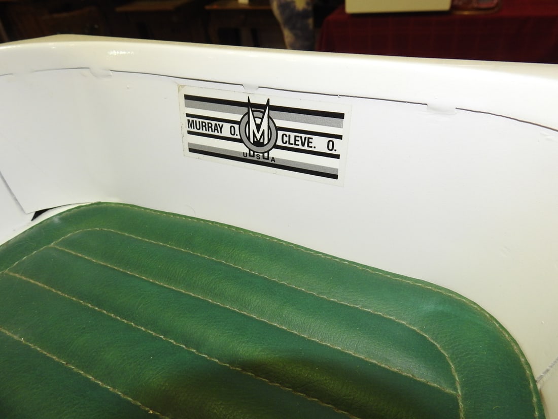 Restored 1938-39 Lincoln Murray Steelcraft Pedal Car - 8