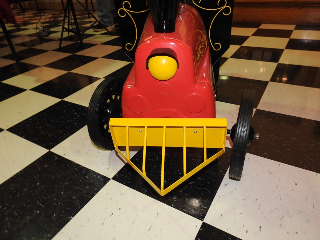 New Casey Jones Cannon Ball Express Pedal Train with Trailer - 4