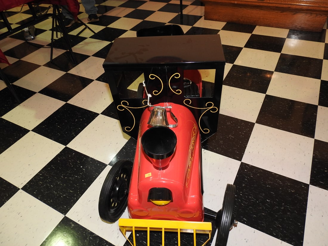 New Casey Jones Cannon Ball Express Pedal Train with Trailer - 5