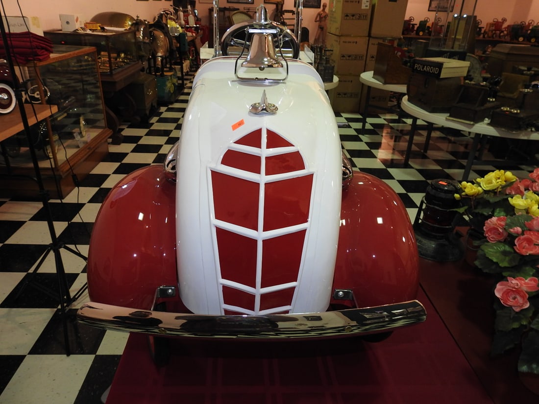 Restored 1936 Gendron Chemical Fire Truck Pedal Car - 2